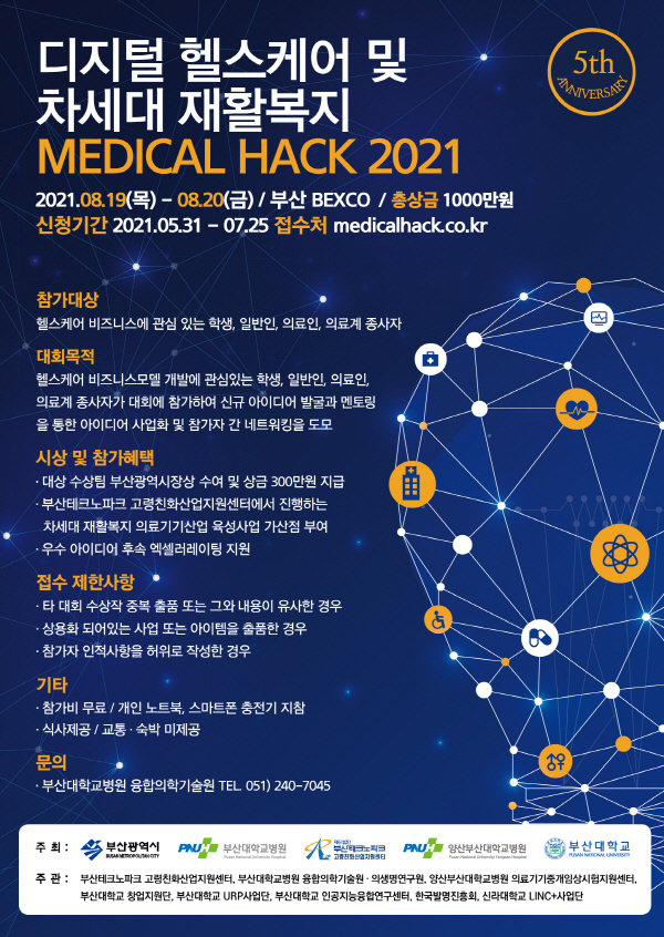 디지털 의료·차세대 재활복지 『MEDICAL HACK 2021』